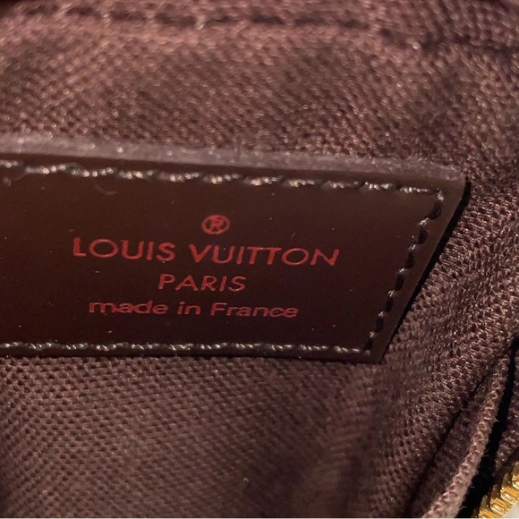 Auth Louis Vuitton Ebene Etui Okapi PM M61738 Shoulder Pouch W/Box/Strap - Picture 11 of 15